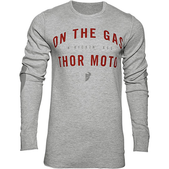 Long sleeve jersey Thor on the gas Thermal Grey