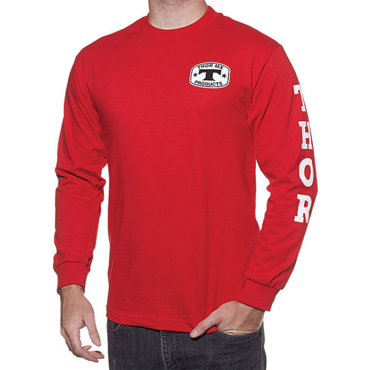 Long Sleeve Jersey Thor Sportswear PRO-GP Red For Sale Online ...