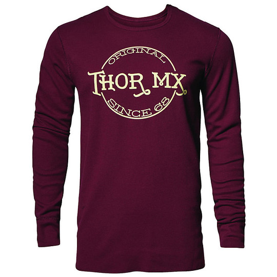 Long Sleeve Thor Whiskey Thermal Marron Jersey