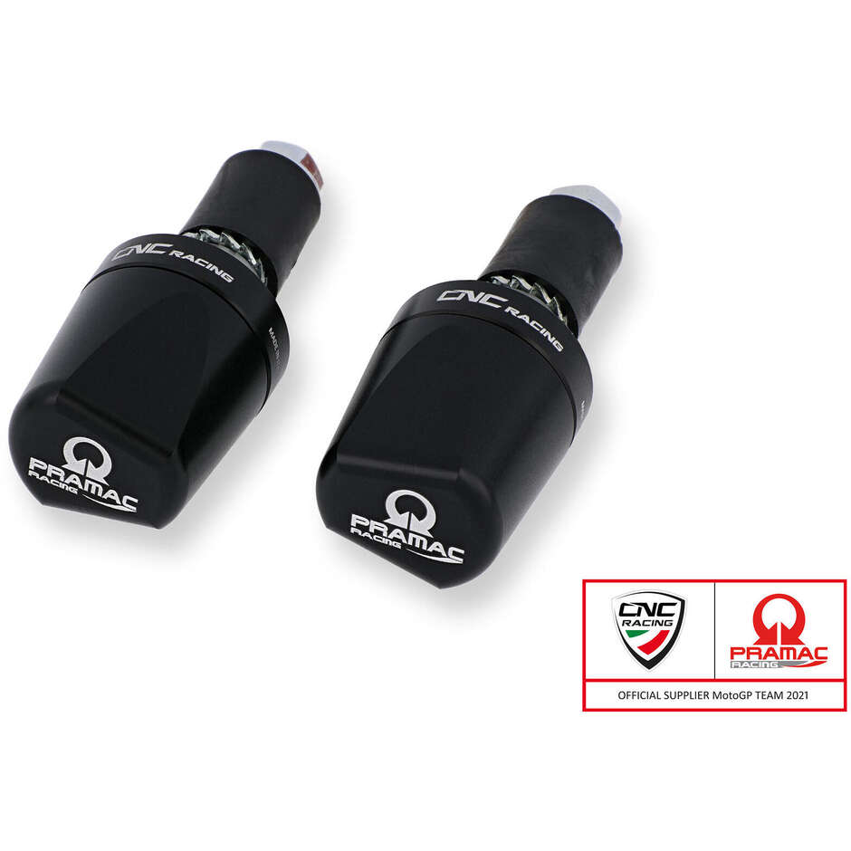 LOOK CM236 Handlebar End Weights - Pramac Racing Limited Edition CNC Racing Black