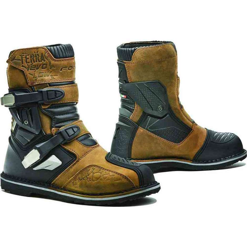 Low Boots Moto Touring Forma TERRA EVO LOW Brown