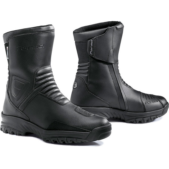 Low Boots Moto Tourism Form VALLEY SA Waterproof Black