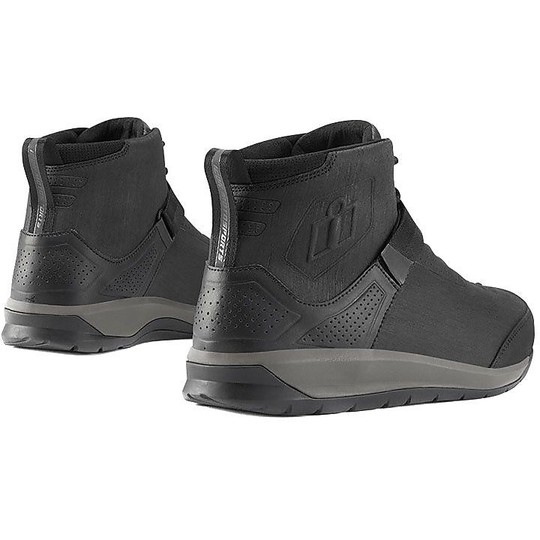 Low Boots Technical Motorcycles Icon SUPERDUTY 5 Black