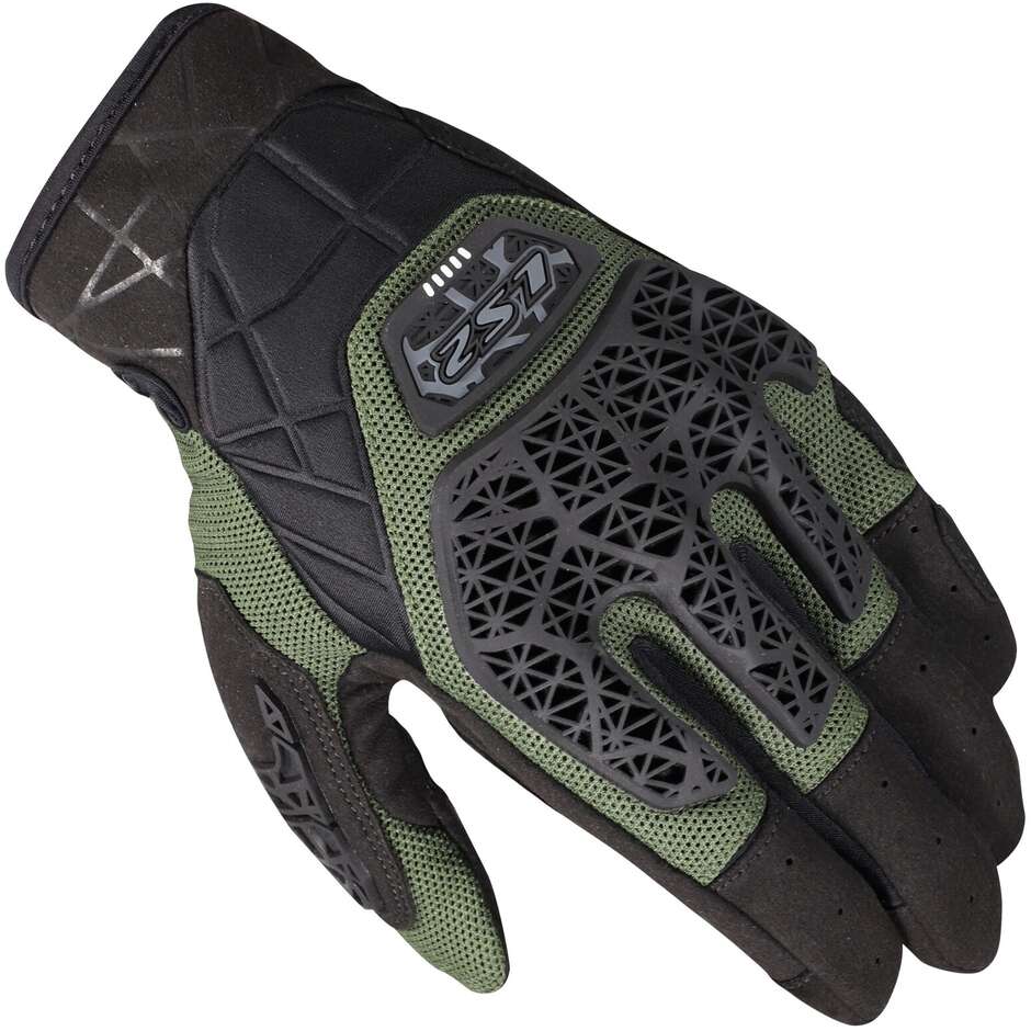 LS2 ALL TERRAIN II MAN Motorcycle Gloves Black Green