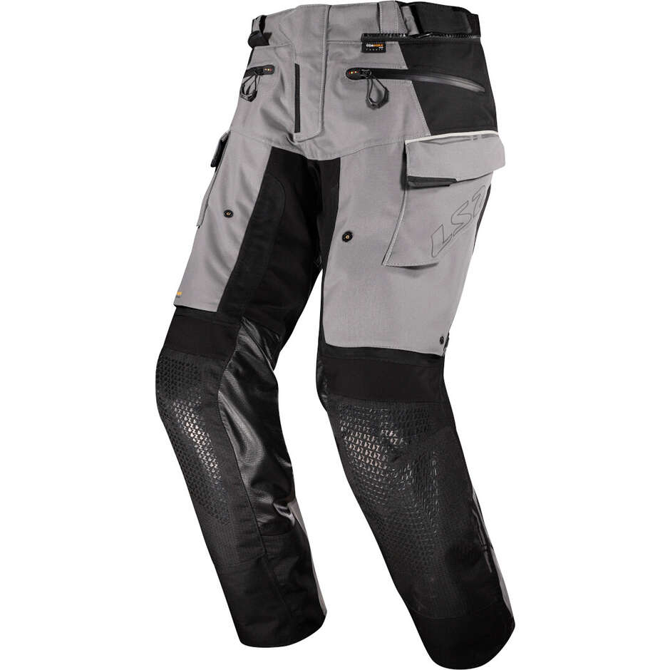 Ls2 APOLLO MAN Touring Motorcycle Pants Dark Black Grey COMFORT