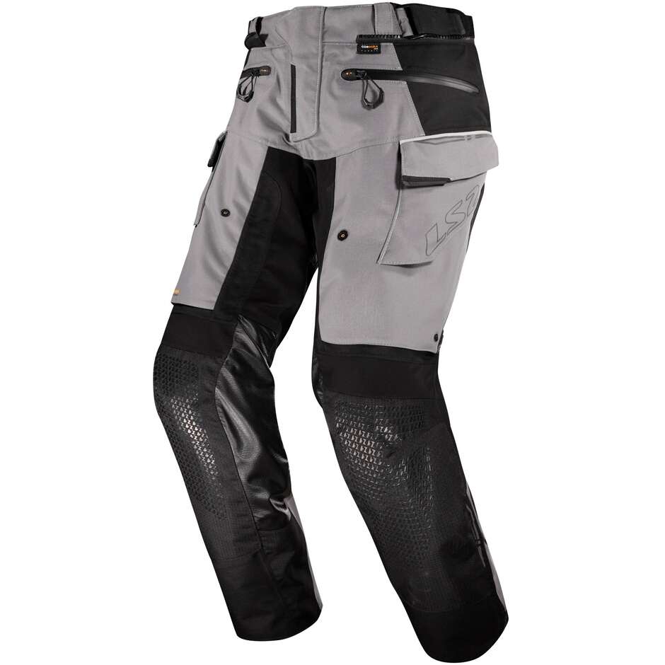 Ls2 APOLLO Touring Motorradhose Schwarz Dunkelgrau