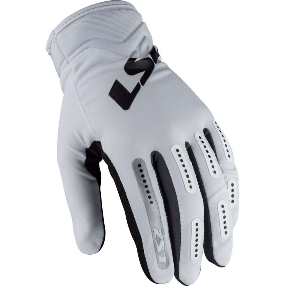 Ls2 BEND MAN Summer Motorcycle Gloves White Gray