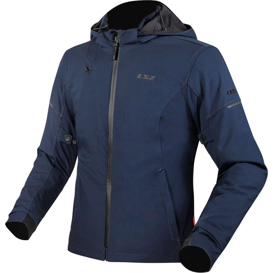 LS2 BOLTON LADY Dark Blue Urban Women's Motorcycle Jacket
