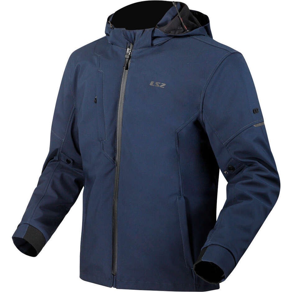 LS2 BOLTON MAN Urban Motorradjacke Dunkelblau