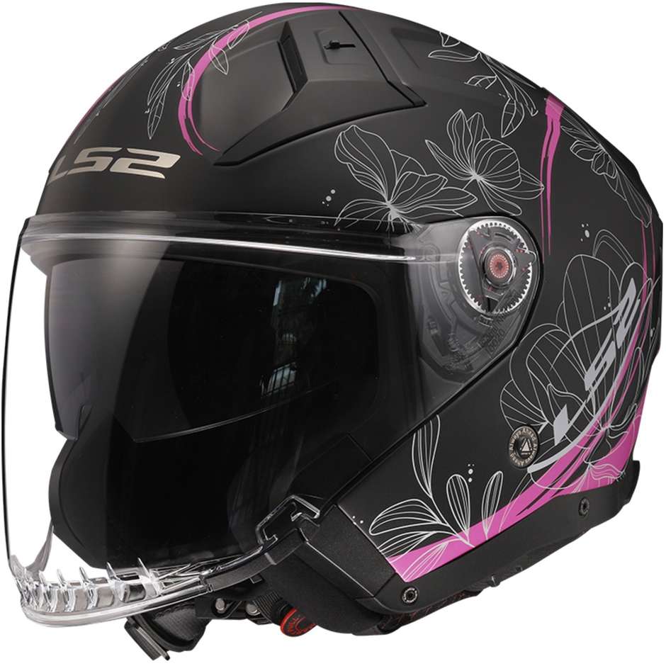 Ls2 Carbon Jet Motorcycle Helmet OF603 INFINITY 2 LOTUS Matt Pink