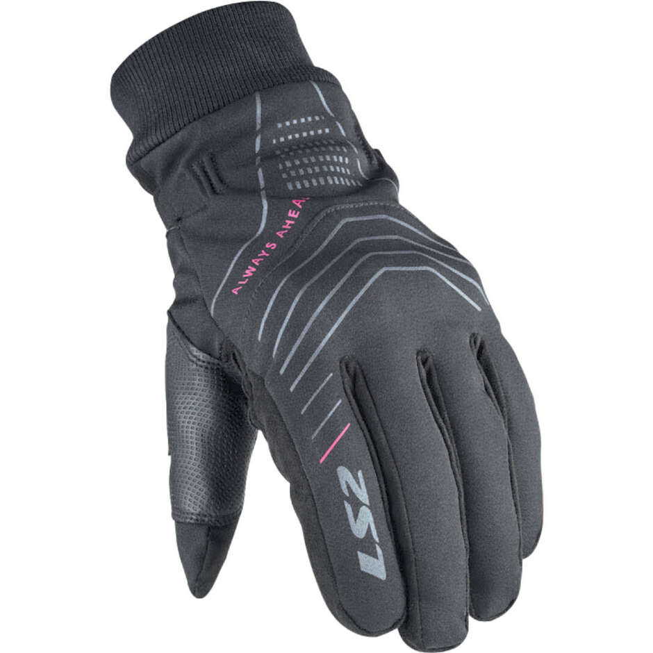 Ls2 CIVIS LADY Damen Winter-Motorradhandschuhe Schwarz