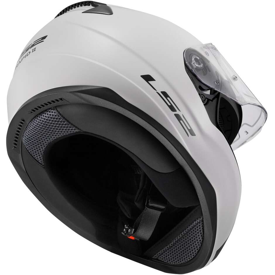 Ls2 FF353 RAPID 2 Casque de moto intégral blanc uni