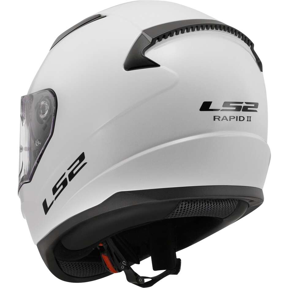 Ls2 FF353 RAPID 2 Casque de moto intégral blanc uni