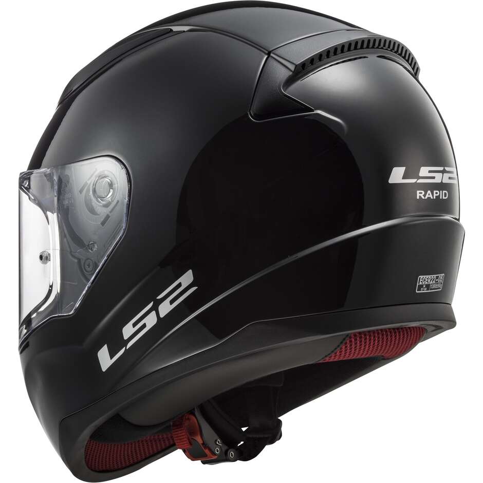 Ls2 FF353 RAPID 2 Solid Black Integral-Motorradhelm