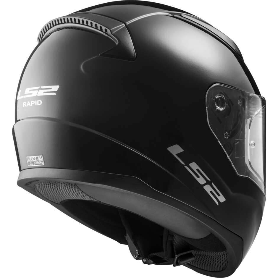 Ls2 FF353 RAPID 2 Solid Black Integral-Motorradhelm