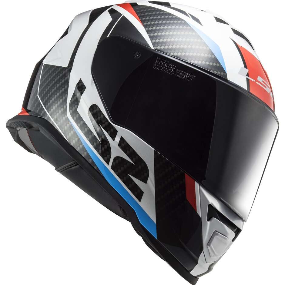Ls2 FF800 STORM 2 RACER Full Face Motorcycle Helmet Red Blue