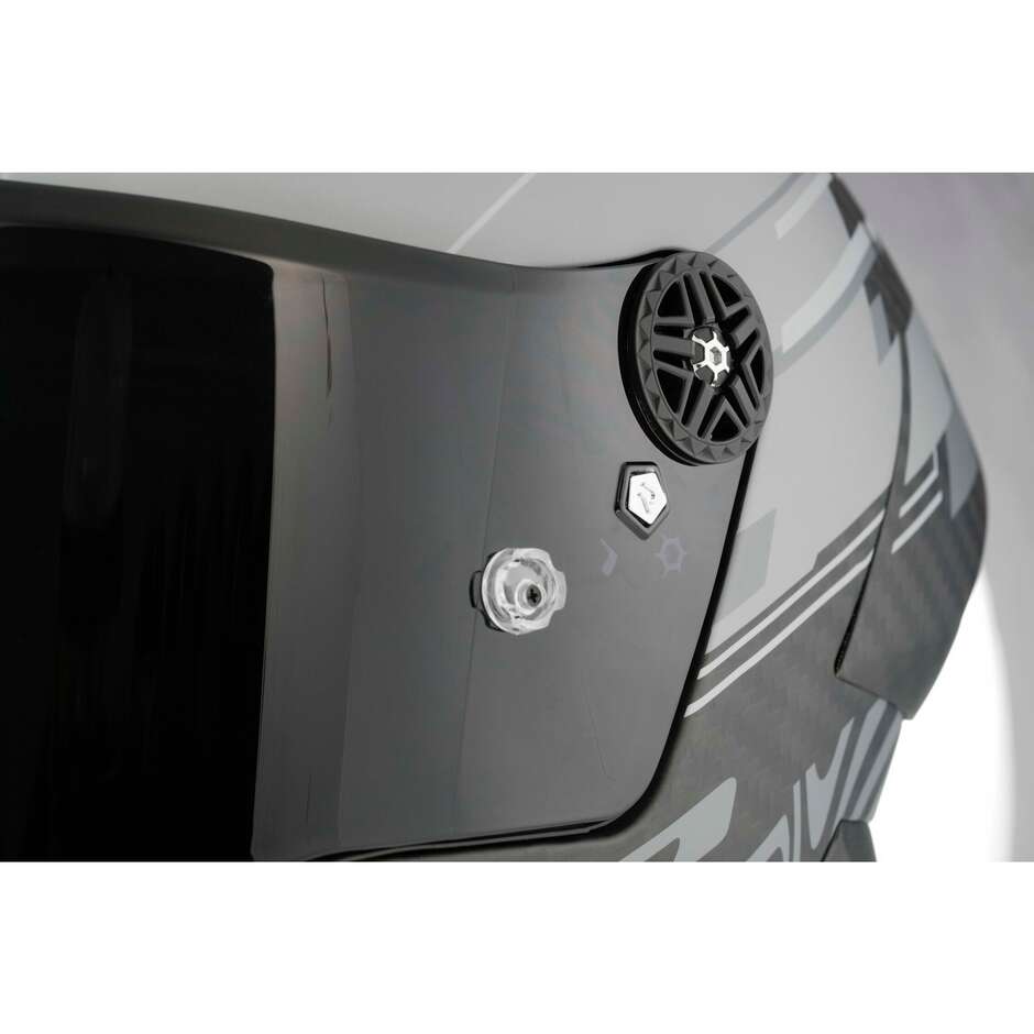 Ls2 FF805 THUNDER C GP POLAR Vollcarbon-Motorradhelm Mattschwarz