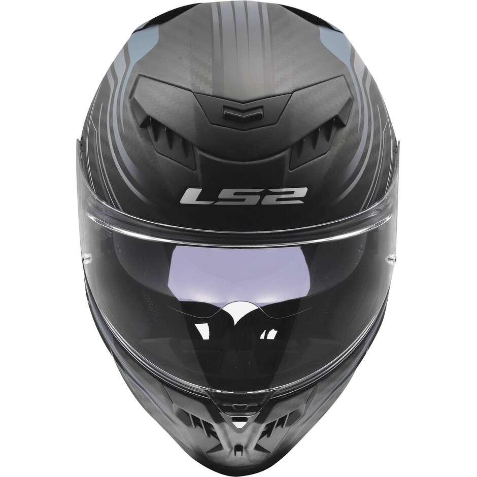 LS2 FF807 DRAGON SUBIC Full Face Motorcycle Helmet Petrol Blue