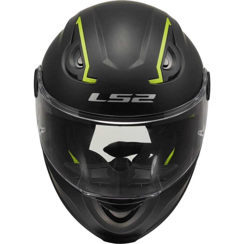 LS2 FF812 KID SOLID Kids Full Face Motorcycle Helmet Matt Black