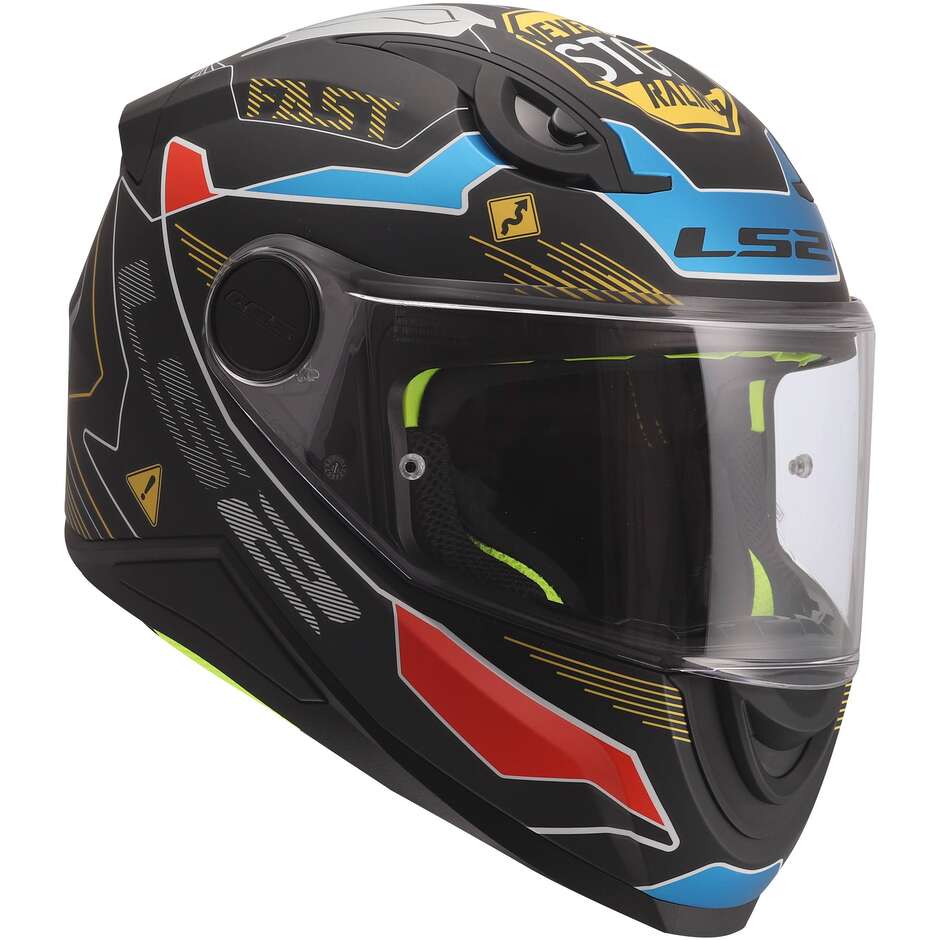 LS2 FF812 KID ZERO Integralhelm für Kinder, Grau/Rot
