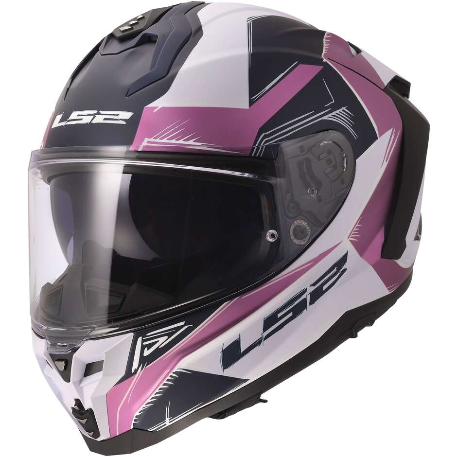 LS2 FF817 CHALLENGER II FLAMAN LAVENDER Integralhelm Motorrad