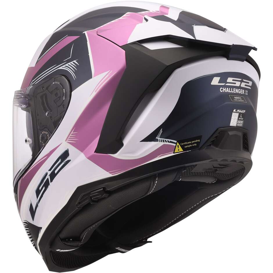 LS2 FF817 CHALLENGER II FLAMAN LAVENDER Integralhelm Motorrad
