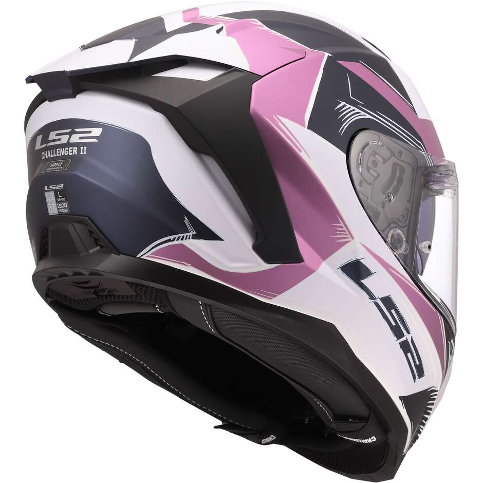 LS2 FF817 CHALLENGER II FLAMAN LAVENDER Integralhelm Motorrad