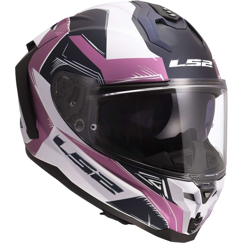 LS2 FF817 CHALLENGER II FLAMAN LAVENDER Integralhelm Motorrad