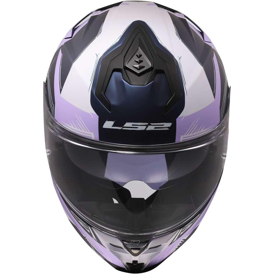 LS2 FF817 CHALLENGER II FLAMAN LAVENDER Integralhelm Motorrad