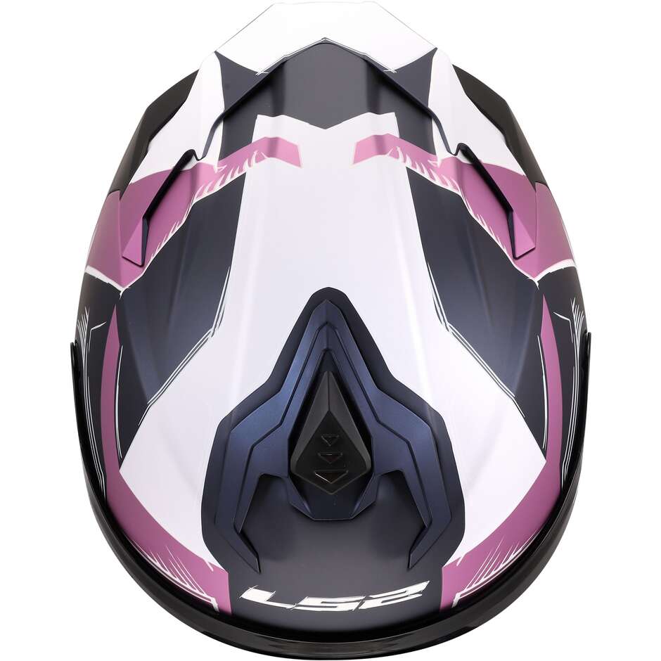 LS2 FF817 CHALLENGER II FLAMAN LAVENDER Integralhelm Motorrad