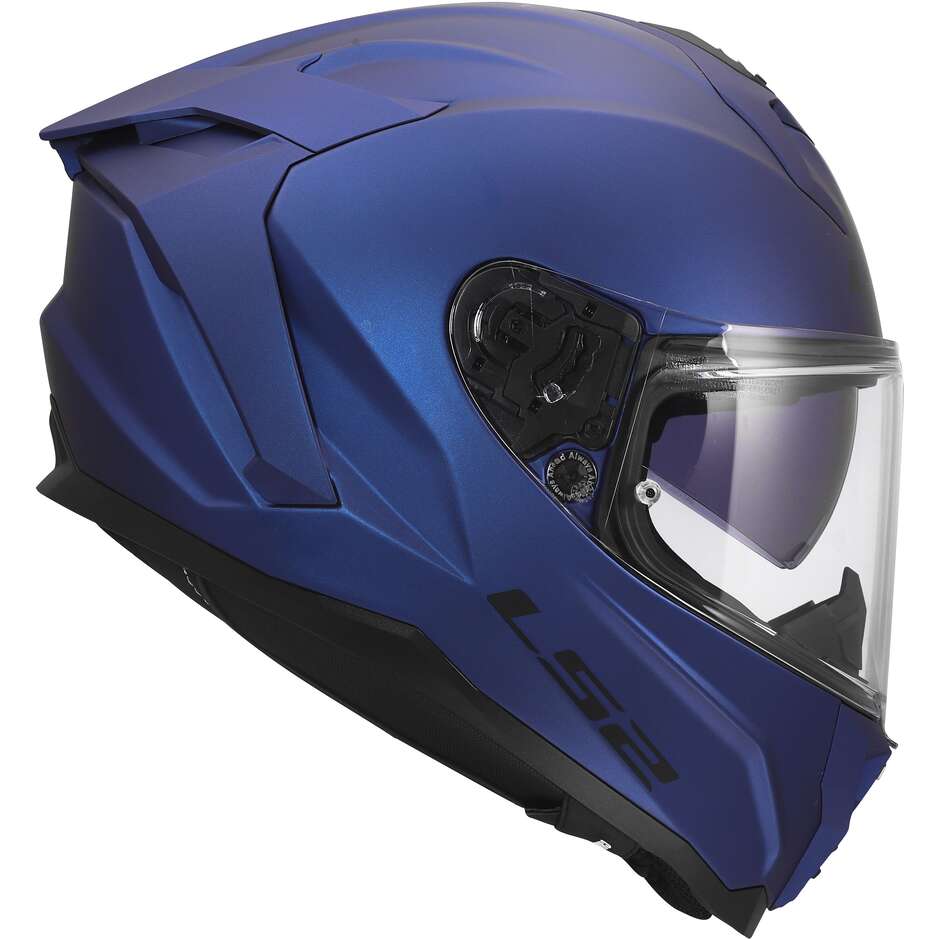 LS2 FF817 CHALLENGER II SOLID Full Face Motorcycle Helmet Matte Navy Blue