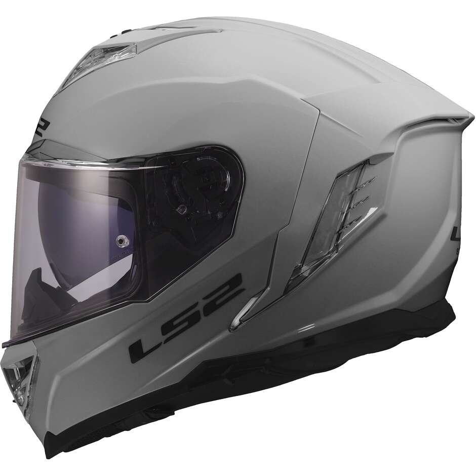 LS2 FF818 STORM III SOLID NARDO Integralhelm Motorrad Grau
