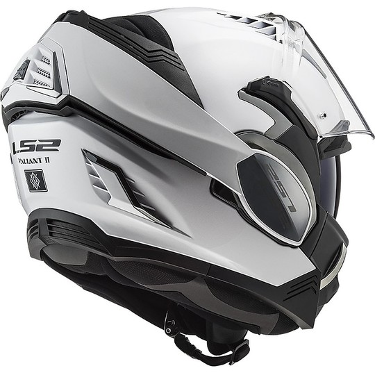 Ls2 FF900 VALIANT 2 Solid White Folding Modular Helmet