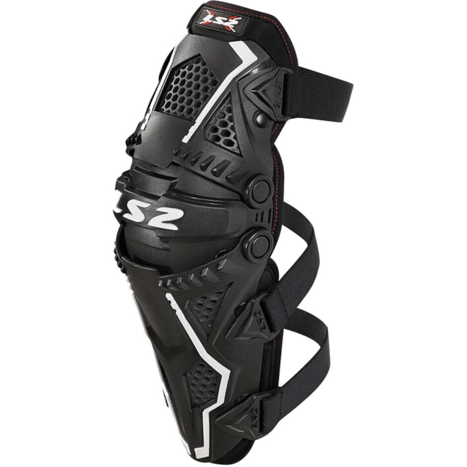 LS2 FORTRESS ELBOW Motocross Enduro Elbow Pads Black
