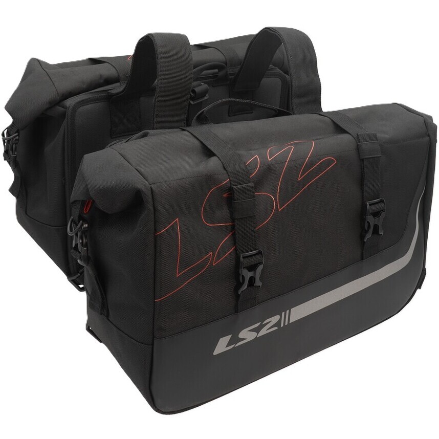 LS2 Freedom 20+20L Pannier Motorcycle Side Bags