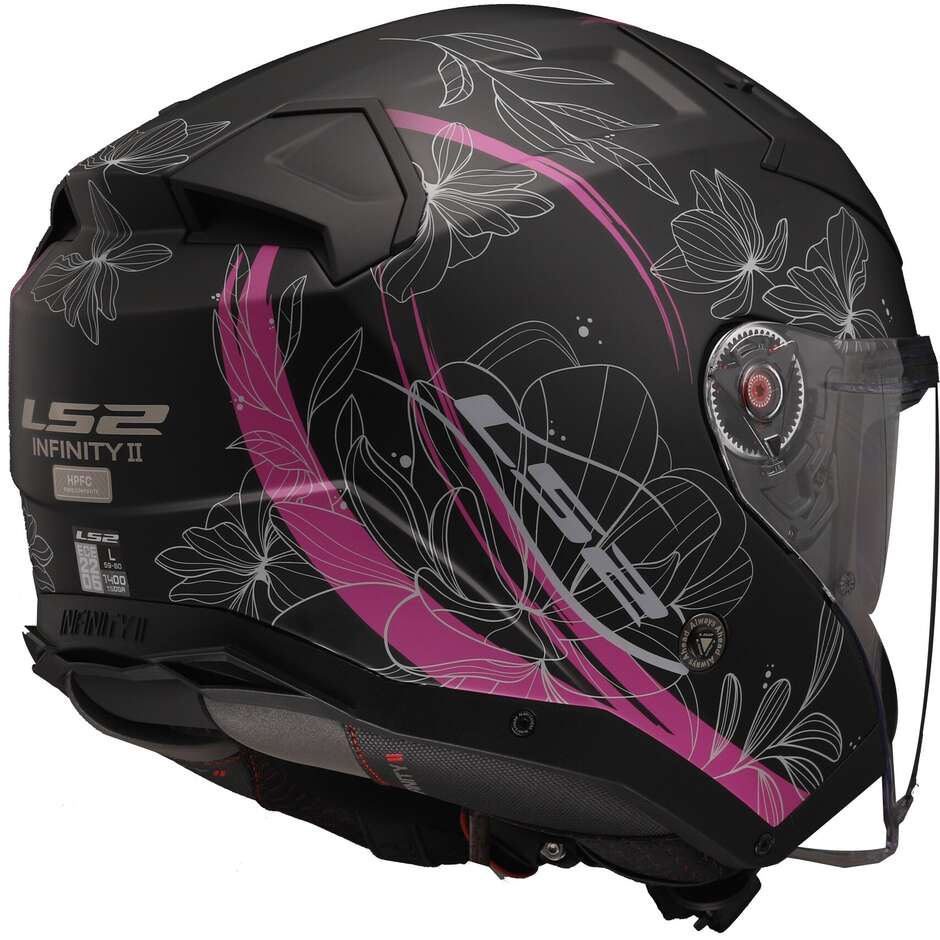 Ls2 Jet Motorcycle Helmet OF603 INFINITY 2 LOTUS Matt Pink