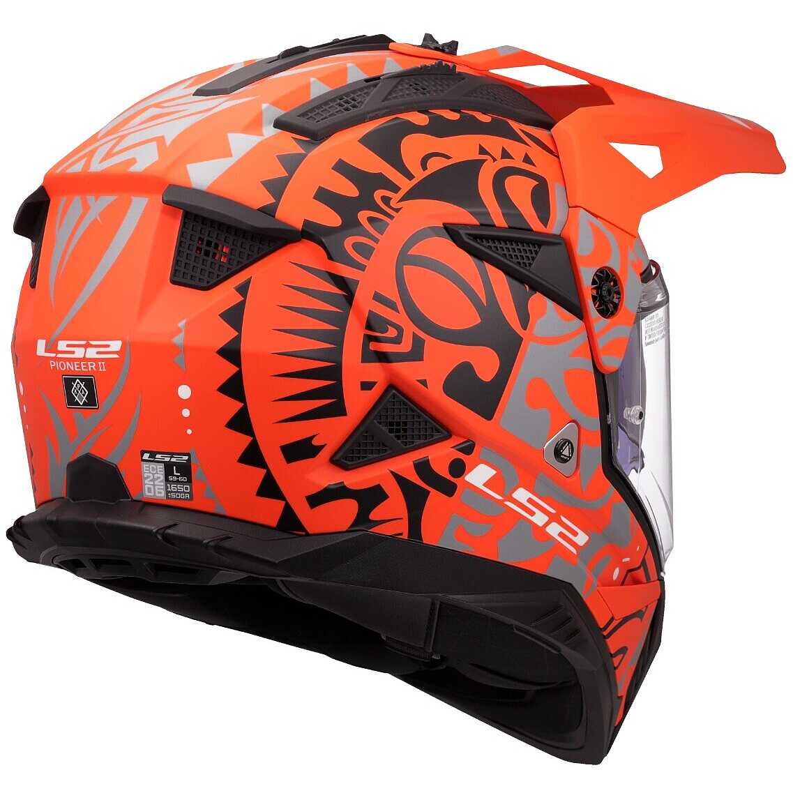 LS2 MX702 PIONEER 2 RANGI Off-Road Full Face Motorcycle Helmet