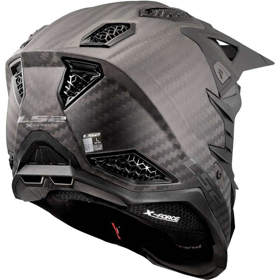 LS2 MX703 C X-FORCE PRO FIM Carbon Fiber Cross Enduro Helmet