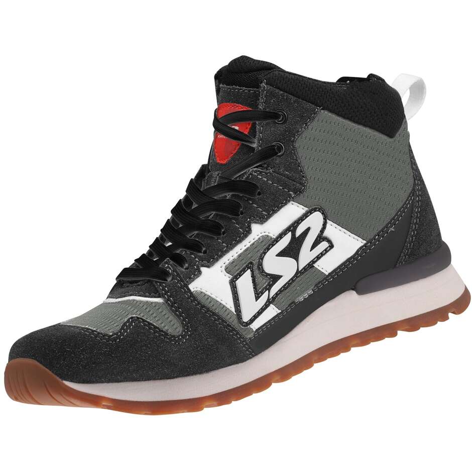 LS2 NOVA LADY Women's Motorcycle Boots Dark Grey