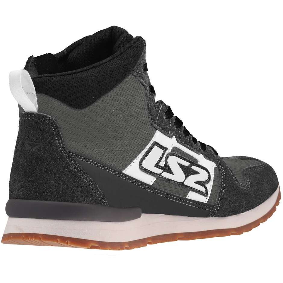 LS2 NOVA LADY Women's Motorcycle Boots Dark Grey