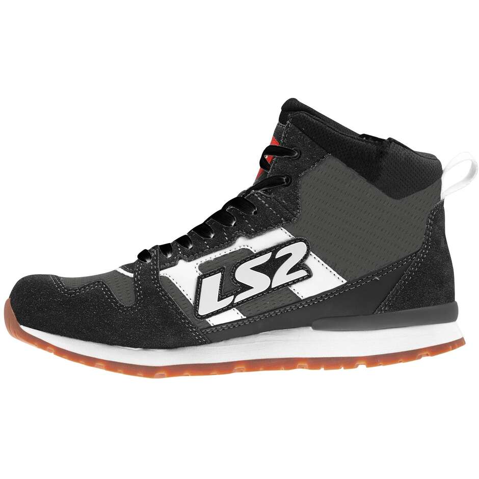 LS2 NOVA LADY Women's Motorcycle Boots Dark Grey