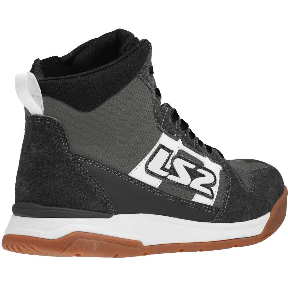 LS2 NOVA LADY Women's Motorcycle Boots Dark Grey