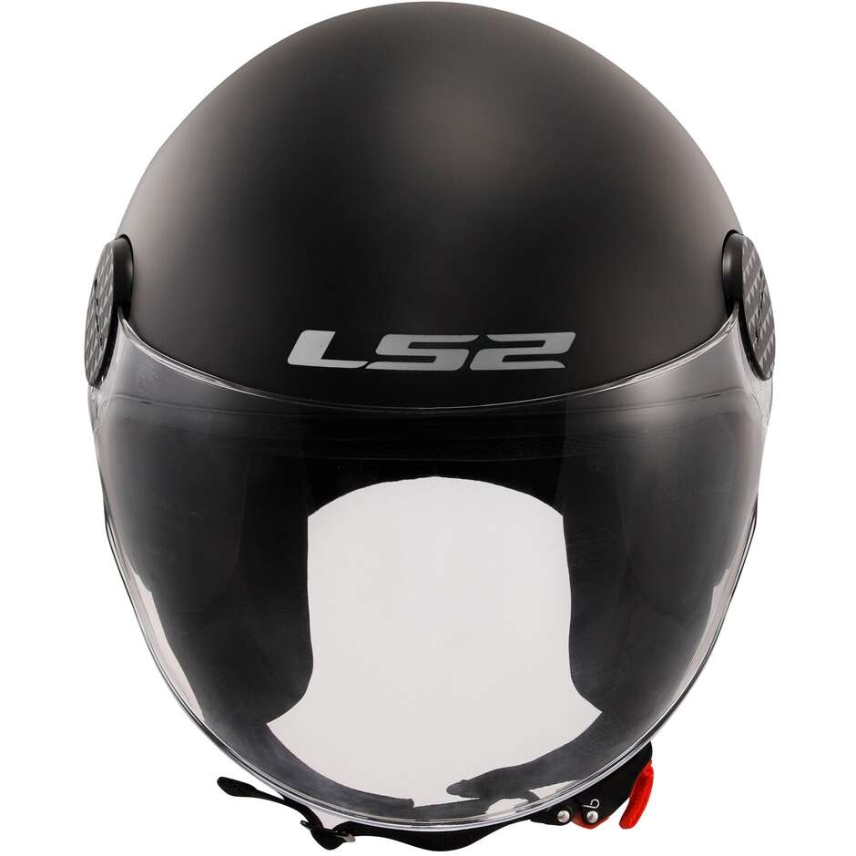 Ls2 OF558 SPHERE 2 SOLID Matt Black Motorcycle Jet Helmet
