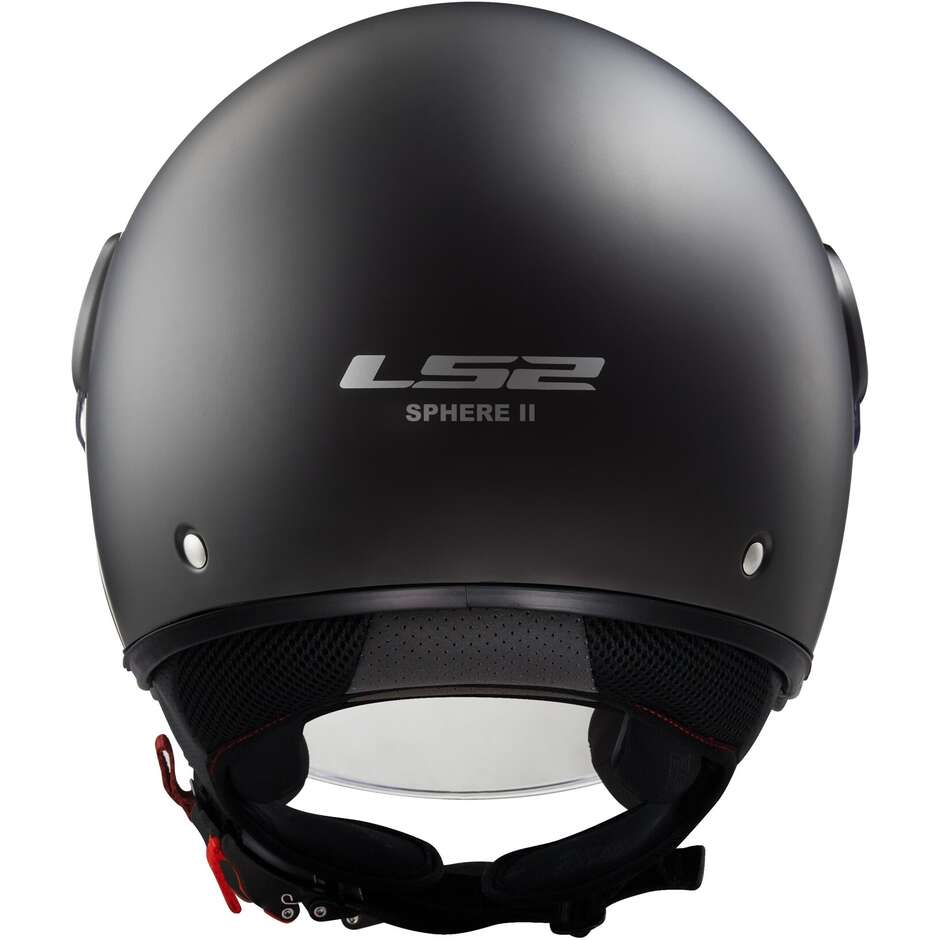 Ls2 OF558 SPHERE 2 SOLID Matt Black Motorcycle Jet Helmet