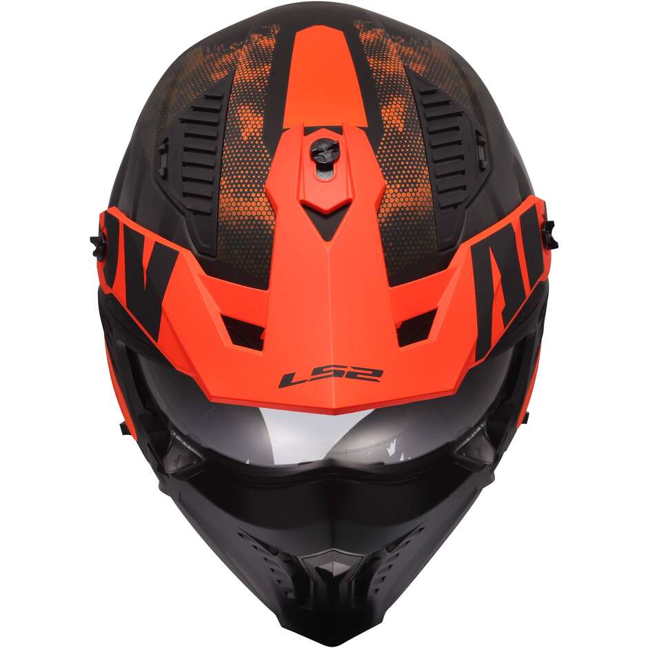 LS2 OF606 DRIFTER GAS Jet Motorradhelm Grau Orange