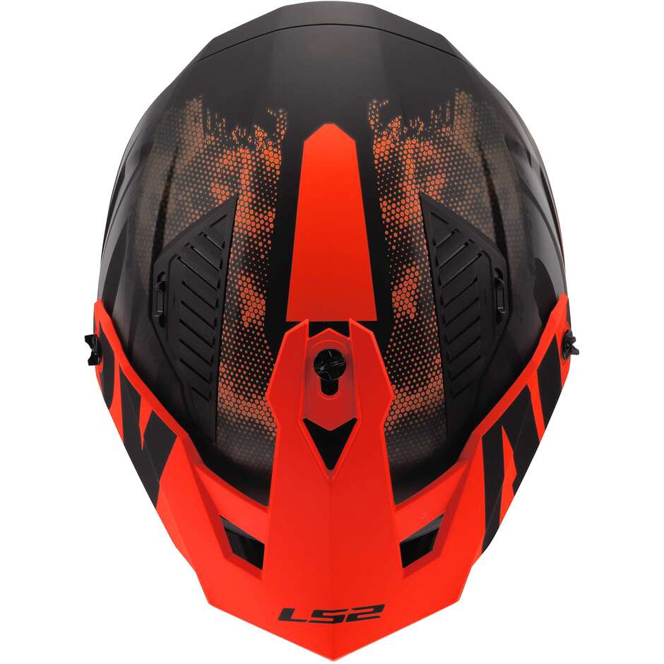 LS2 OF606 DRIFTER GAS Jet Motorradhelm Grau Orange