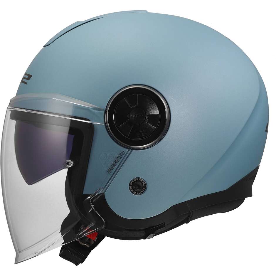 LS2 OF620 CLASSY SOLID Jet Motorradhelm Perlblau