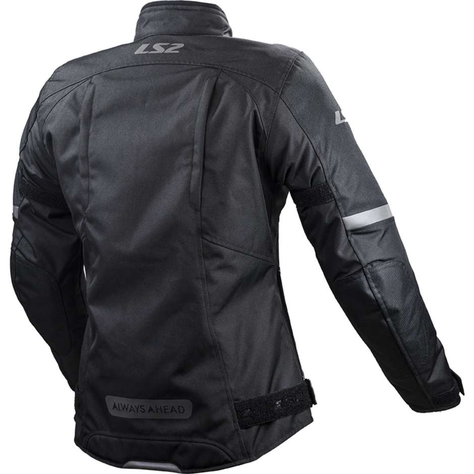 LS2 Serra Evo Lady Technical Motorcycle Sport Jacket Black Certified