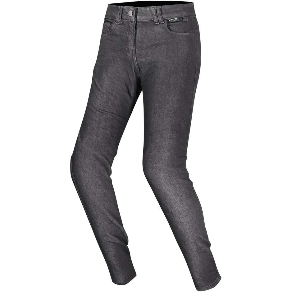 LS2 STONE LADY Damen Motorradjeans Schwarz
