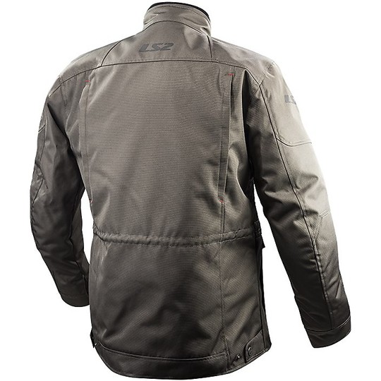 LS2 technical motorcycle jacket Bond Man Gray Smoke City Certified
